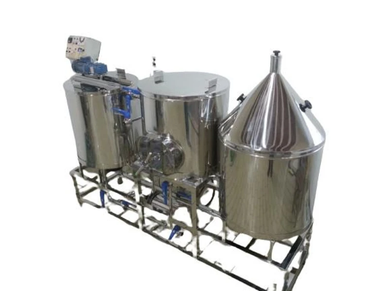 Cozinha cervejeira fabricada pela Núcleo Automação